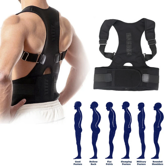 Posture Support Brace - 3 Xtra Large / Black