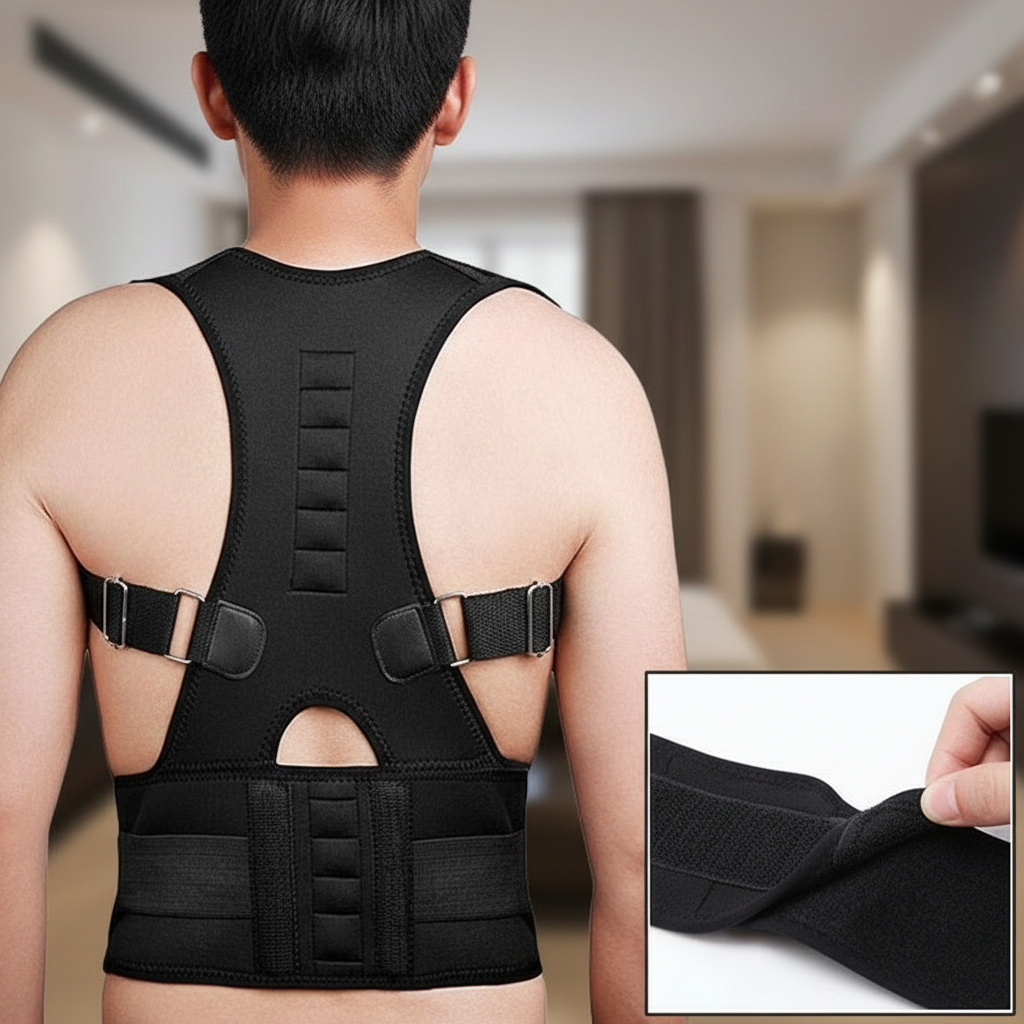 Posture Support Brace - Large / Black