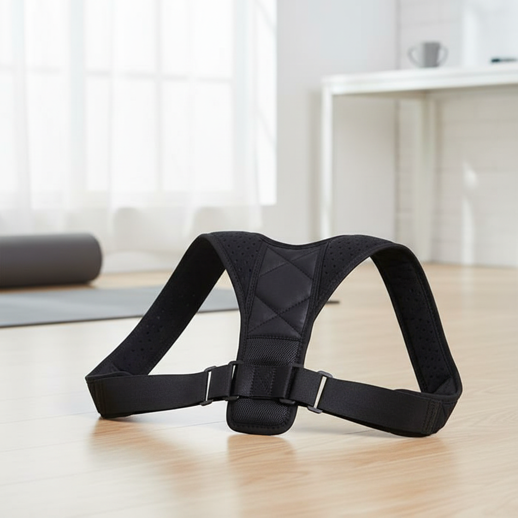 Energizing Posture Support Brace in wellness setting