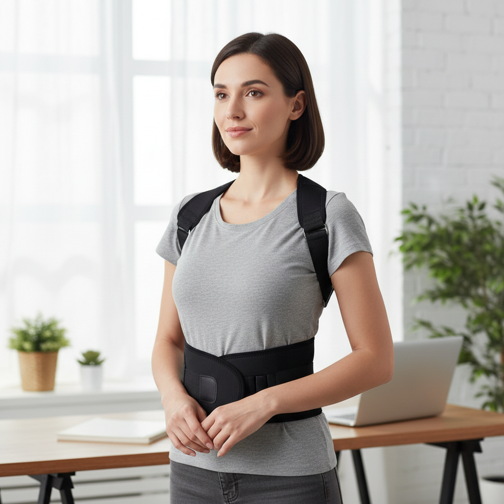 Posture Support Brace - Large / Black